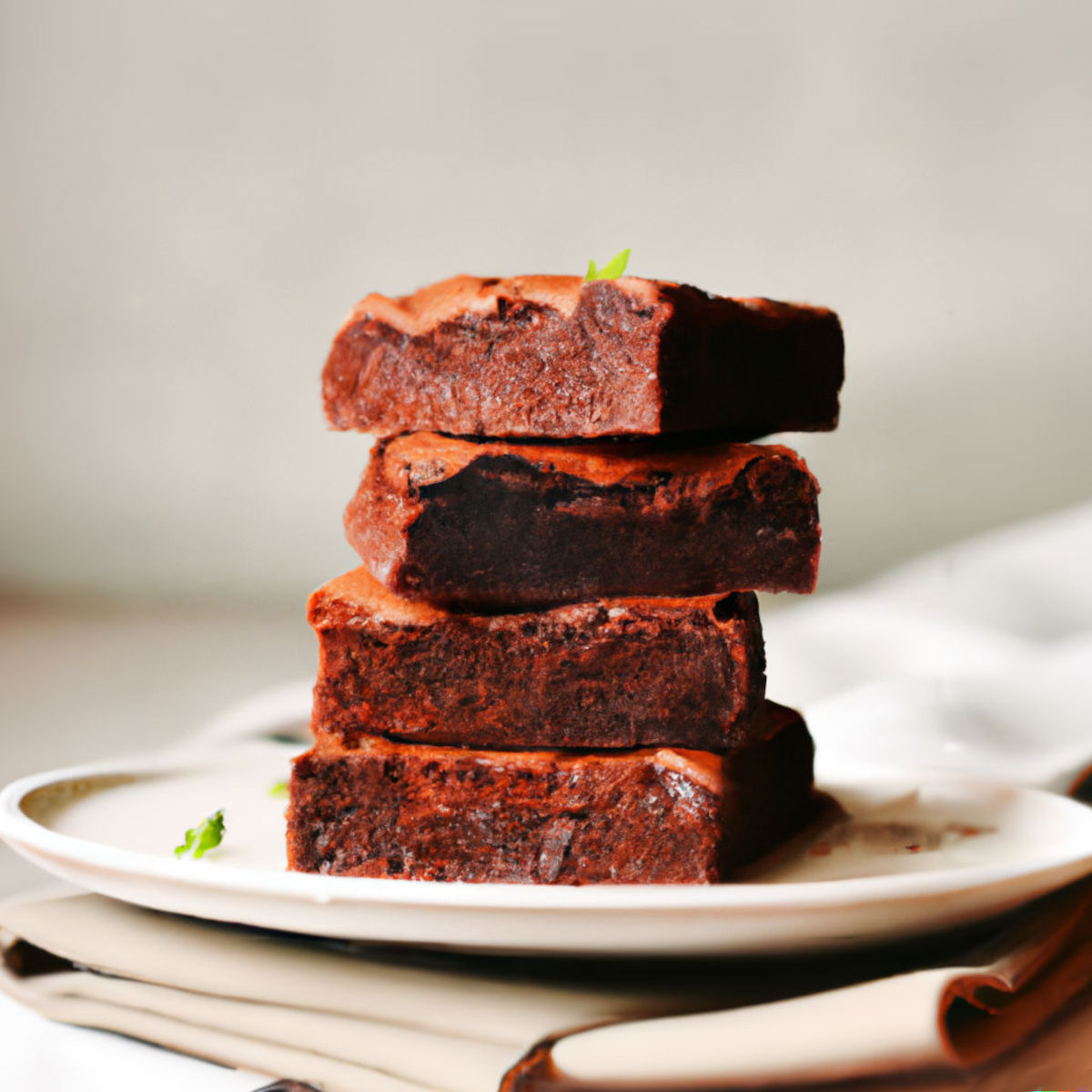 fudgey chocolate brownies